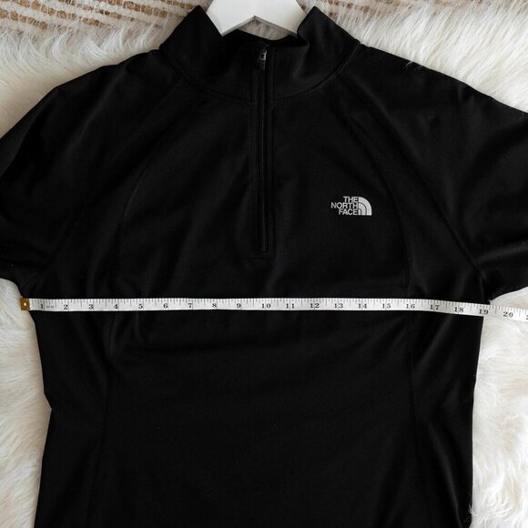 THE NORTH FACE WANDER 1/4 QUARTER ZIP PULLOVER BLACK SZ L - Picture 5 of 8